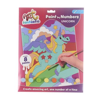 Kids Paint by Numbers Kit, Mixed Design  Painting for kids, Paint by number,  Kids art supplies