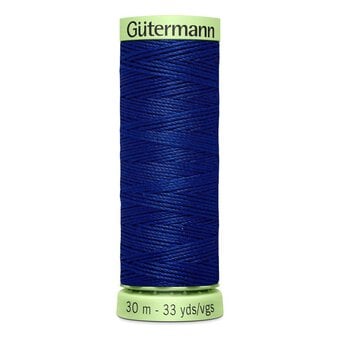 Gutermann Blue Top Stitch Thread 30m (232)
