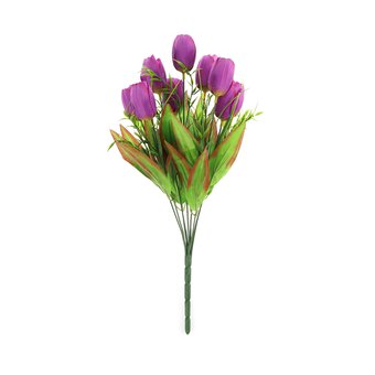 Purple Tulip Bouquet 40cm