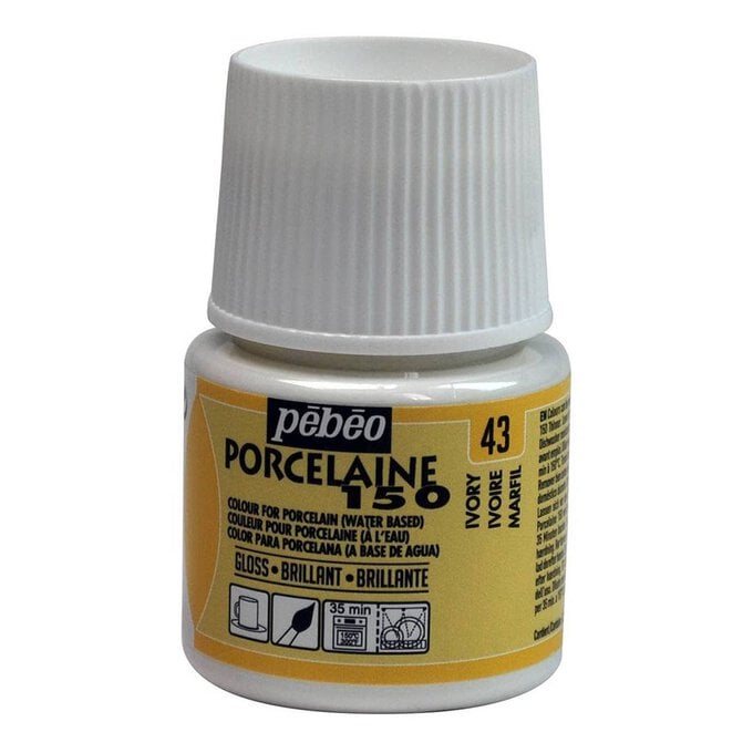Pebeo Ivory Porcelaine 150 Paint 45ml image number 1
