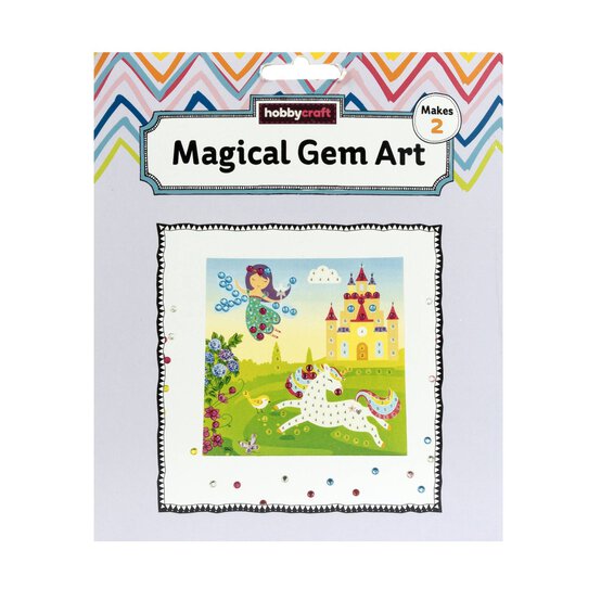 Unicorn Magical Gem Art Kit image number 1
