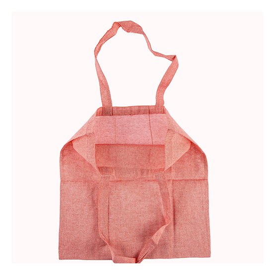 Red Cotton Tote Shopping Bag 40cm x 38cm image number 2