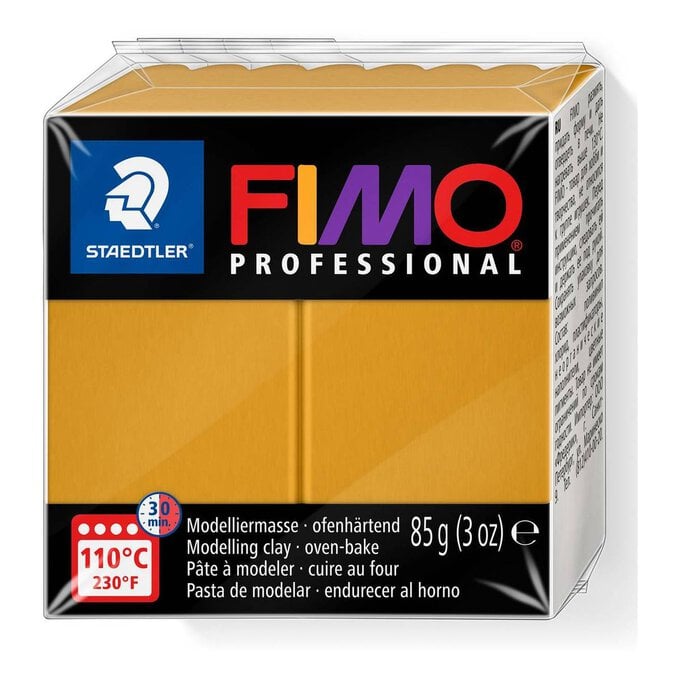 Fimo Professional Ochre Modelling Clay 85g image number 1