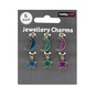 Gold Moon and Star Jewellery Charms 6 Pack  image number 1