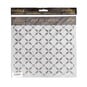 Cadence Geometric Home D&eacute;cor Stencil 25cm x 25cm image number 1