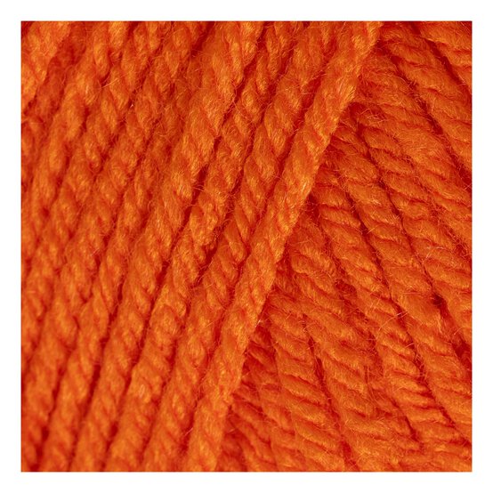 Knitcraft Orange Everyday Chunky Yarn 100g