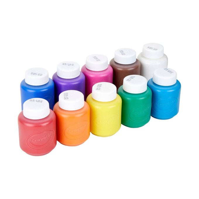 Crayola Washable Project Paint 10 Pack image number 1