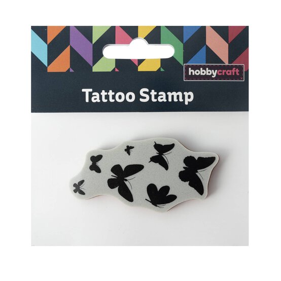 Flying Butterflies Tattoo Cling Stamp image number 4