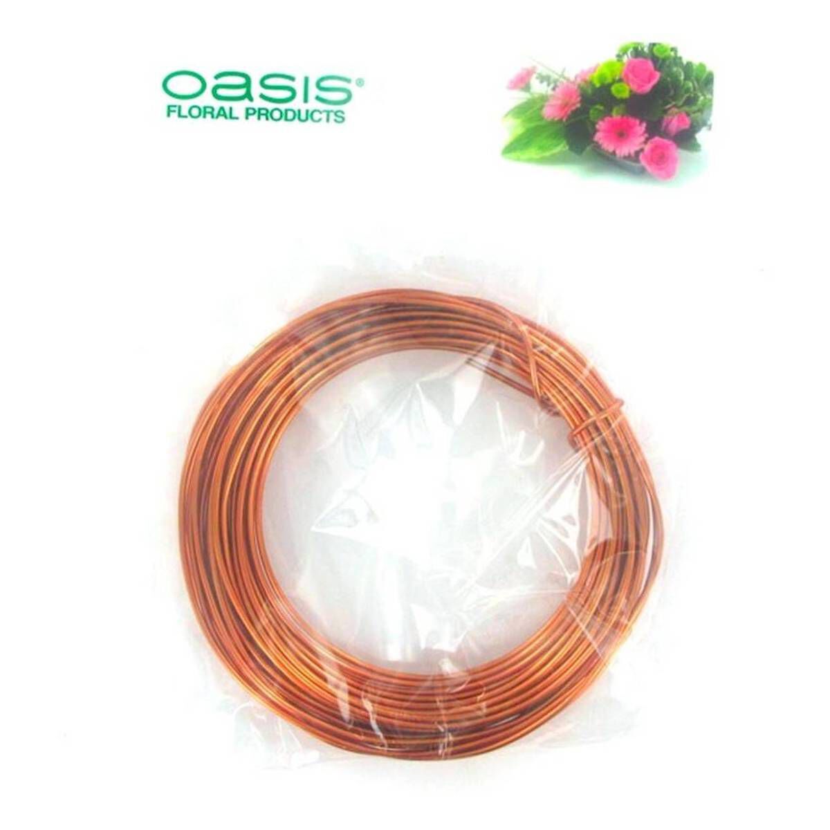 Oasis Copper Aluminium Wire 11.5m Hobbycraft