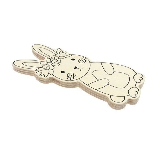 Decorate Your Own Wooden Bunny image number 3
