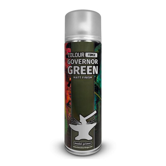 Colour Forge Governor Green Spray Primer 500ml  image number 1