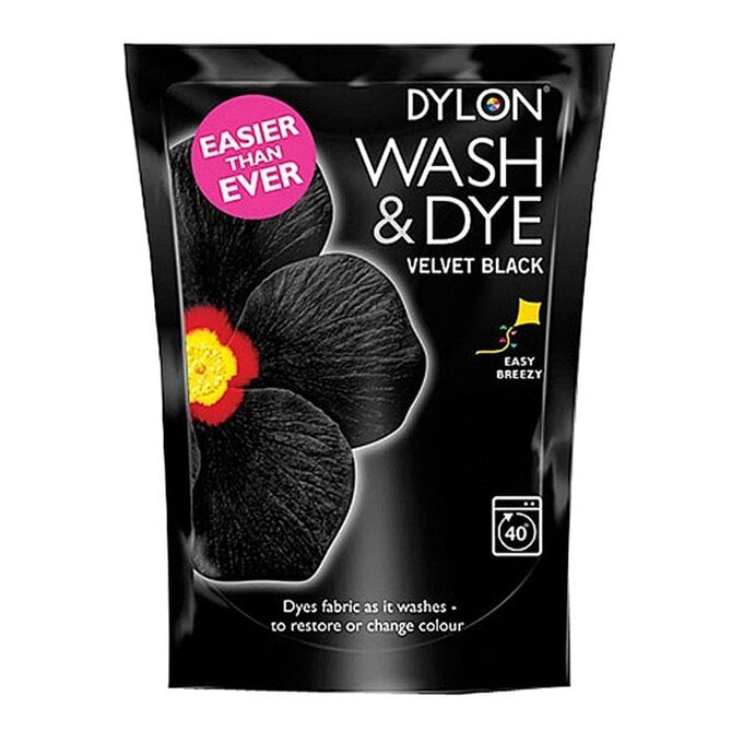 DYLON Wash and Dye Velvet Black image number 1