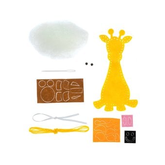 Giraffe Felt Sewing Kit image number 3