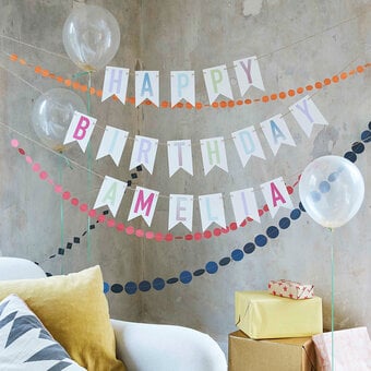 Cricut: How to Make Personalised Birthday Bunting