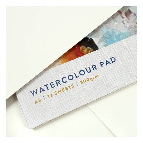 Shore & Marsh Cold Pressed Watercolour Pad A3 Inches 12 Sheets image number 2