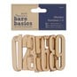 Papermania Bare Basics Wooden Numbers 10 Pieces image number 1