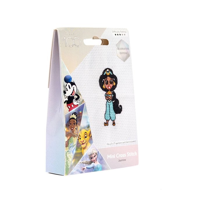 Disney 100 Aladdin Mini Cross Stitch Kit image number 1