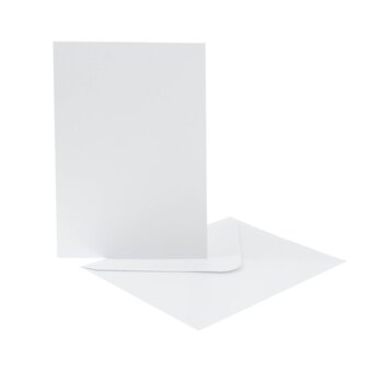 Anita’s Textured White Cards and Envelopes 5 x 7 Inches 20 Pack image number 2