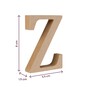 MDF Wooden Letter Z 8cm image number 4