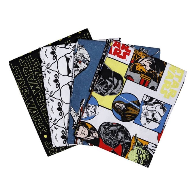 Classic Star Wars Cotton Fat Quarters 4 Pack image number 1