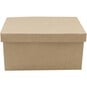 Mache Rectangular Box (with lid) 25cm image number 3