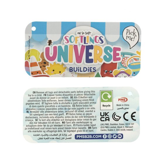 Assorted Buildies Plush Toy image number 5