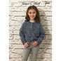 James C Brett Stonewash DK Children&rsquo;s Cardigan Pattern JB661 image number 1