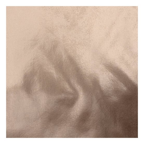 Rose Gold PVC Fabric by the Metre image number 2