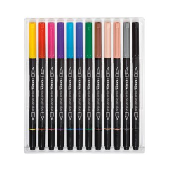 Lyra Assorted Aqua Brush Duo 12 Pack 