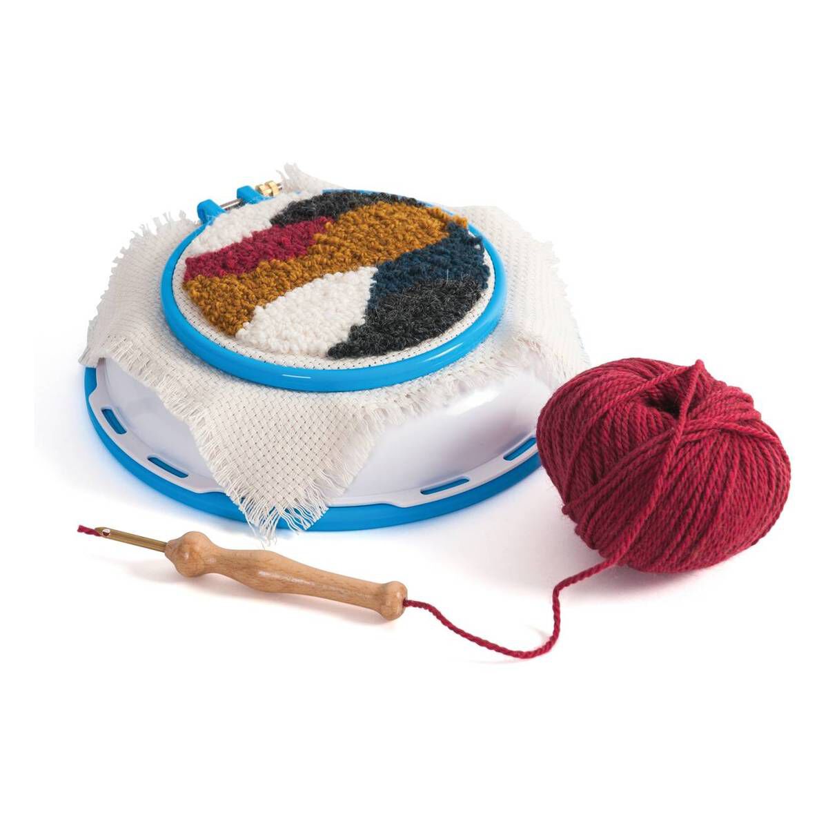 Milward 3 in 1 Punch Needle Hoop Stand Hobbycraft