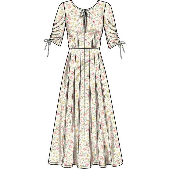 New Look Women&rsquo;s Dress Sewing Pattern N6695 image number 5
