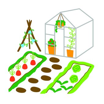 Mini Allotment Embroidery Kit