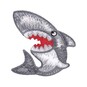 Trimits Shark Iron-On Motif image number 2