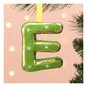 Hanging Felt Letter E Decoration image number 1