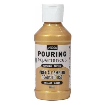 Pebeo Gold Pouring Experiences Acrylic 118ml