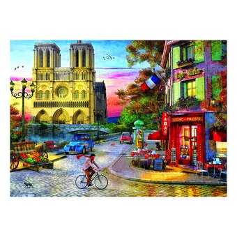 Eurographics Notre Dame Sunset Jigsaw Puzzle 1000 Pieces