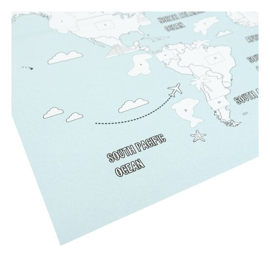 Create Your Own World Map Kit image number 3