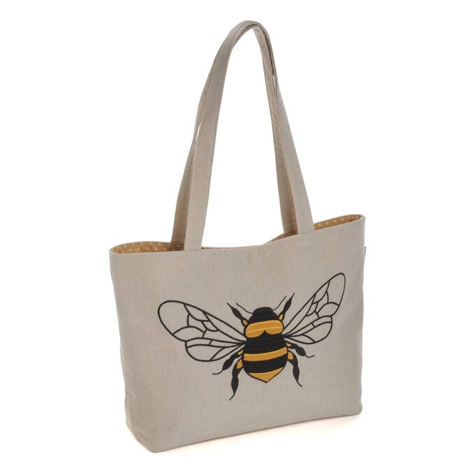 Linen Bee Craft Tote Bag image number 1
