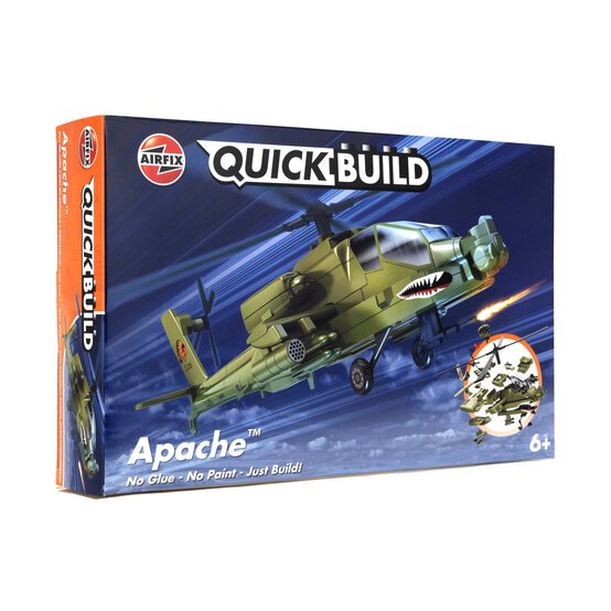 Airfix Quickbuild Apache Model Kit image number 1