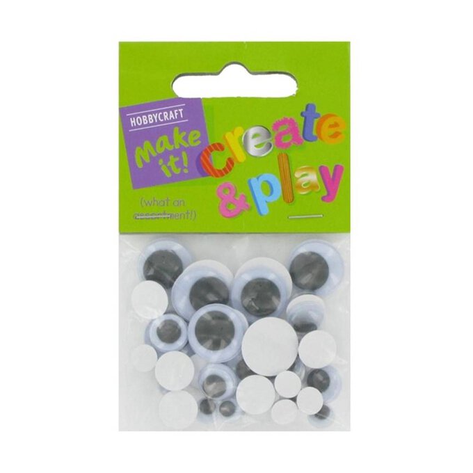 Googly Eyes For Crafts And Projects 4 Inches Total Of 4 Eyes NEW