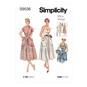 Simplicity Women's Dress and Bolero Sewing Pattern S9536 (R5 14-22) image number 1