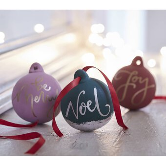 Ceramic Baubles with Jute 3 Pack image number 8