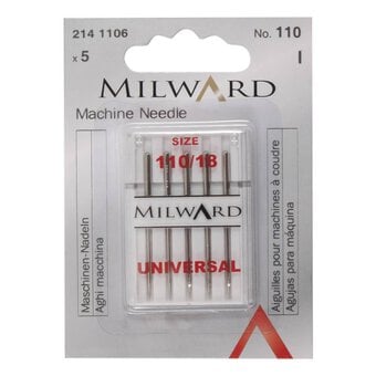 Milward 110 Gauge Machine Needles 5 Pack