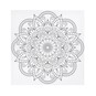 Mandala Colour-in Canvas image number 1