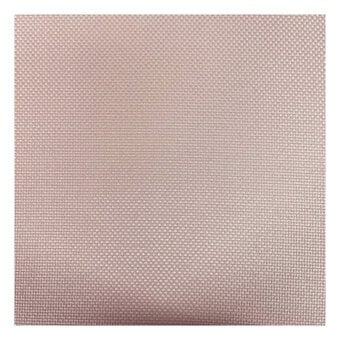 Pink Poly Basket Weave Fabric by the Metre