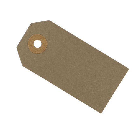Kraft Brown Luggage Gift Tags 8cm 24 Pack image number 3