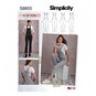 Simplicity Women's Overalls  Sewing Pattern S8855 (H5 6-14) image number 1