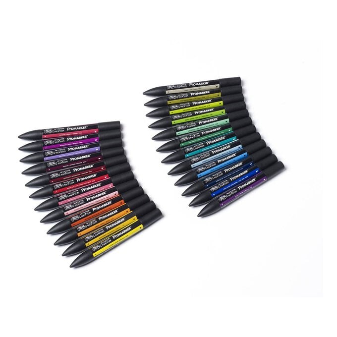 Winsor & Newton Promarker Student Set 25 Pieces image number 1