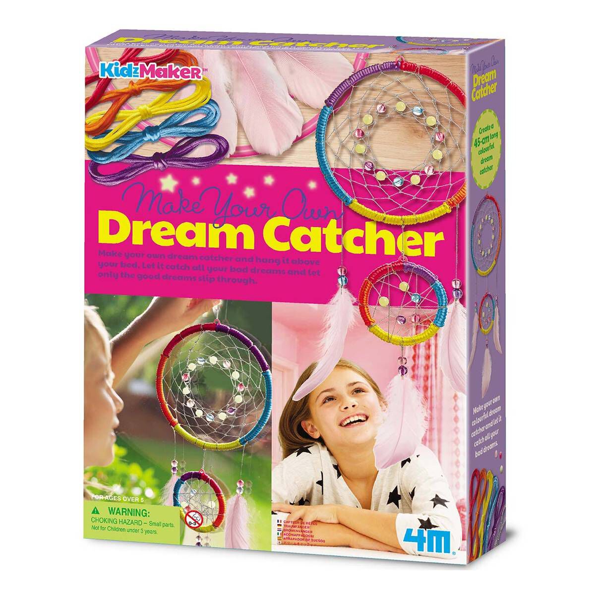 KidzMaker Make Your Own Dreamcatcher Hobbycraft
