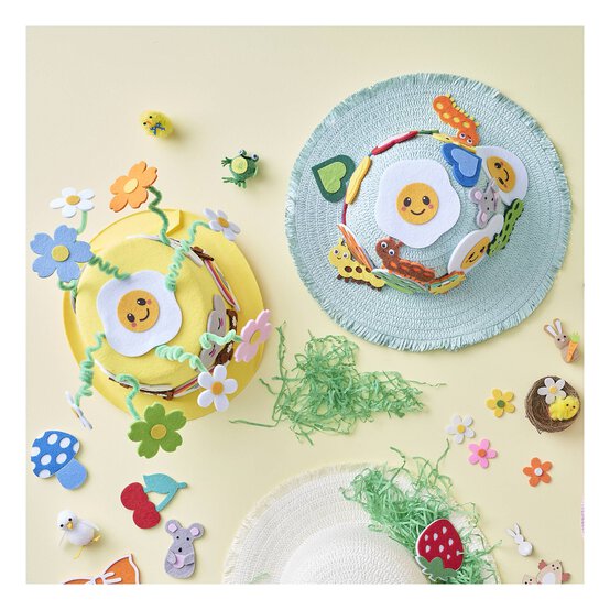 Felt Smiley Fried Eggs 4 Pack image number 2